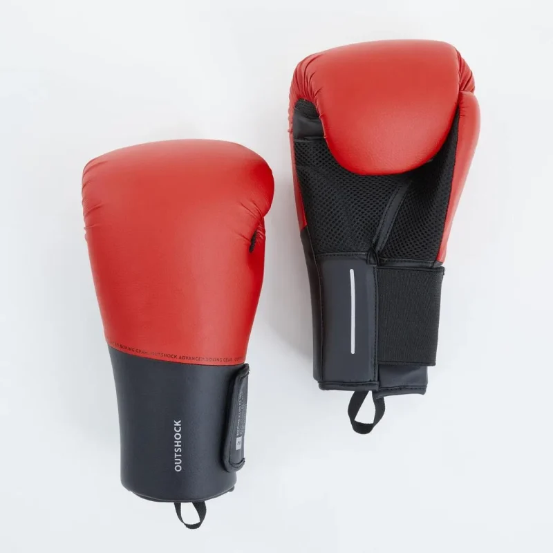 100 boxing gloves red