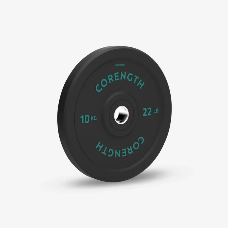 10kg 50mm bumper disc weightlifting plates