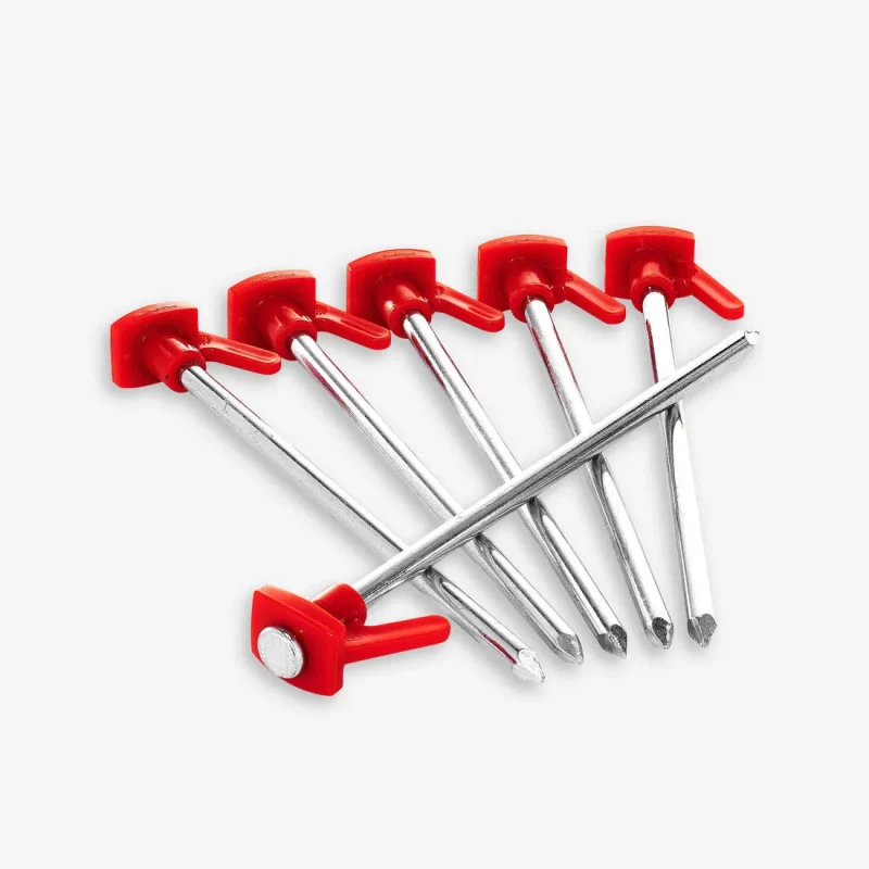 6 pack tent pegs premium quality