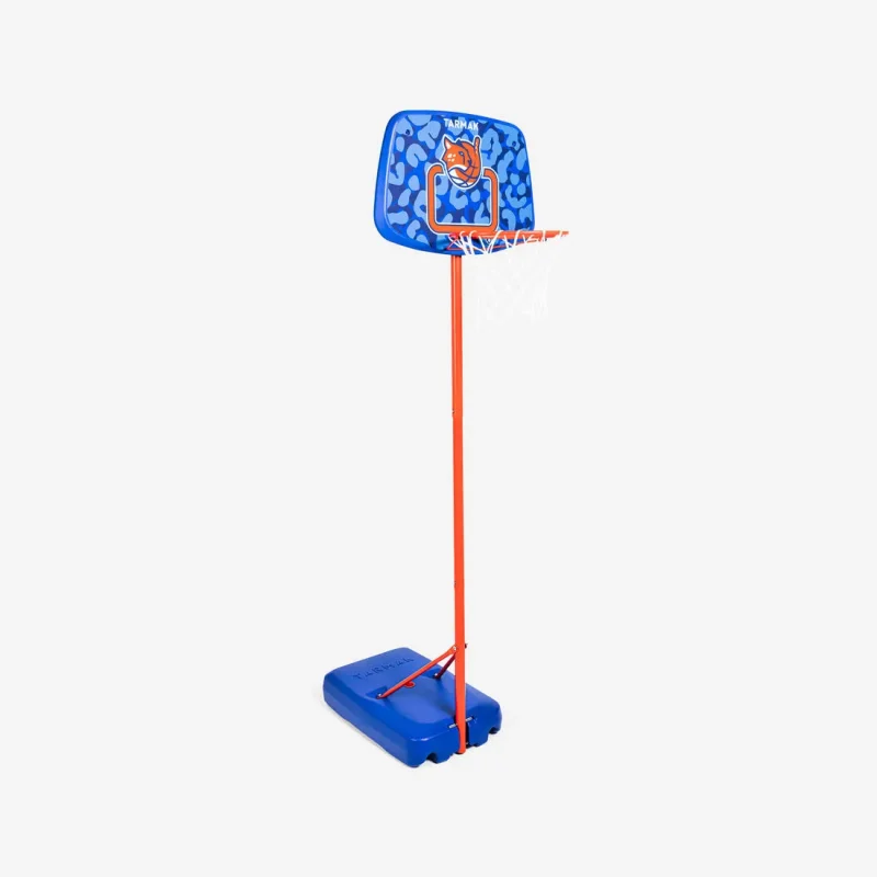 adjustable kids basketball hoop 1 30m 1 60m blue aniball k500