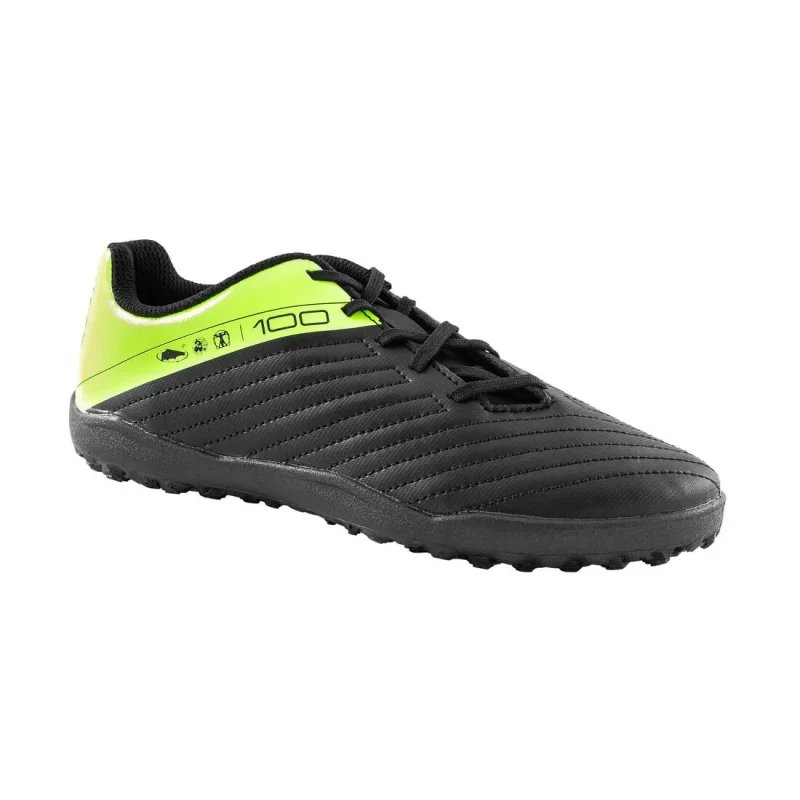 agility 100 hg football boots black yellow