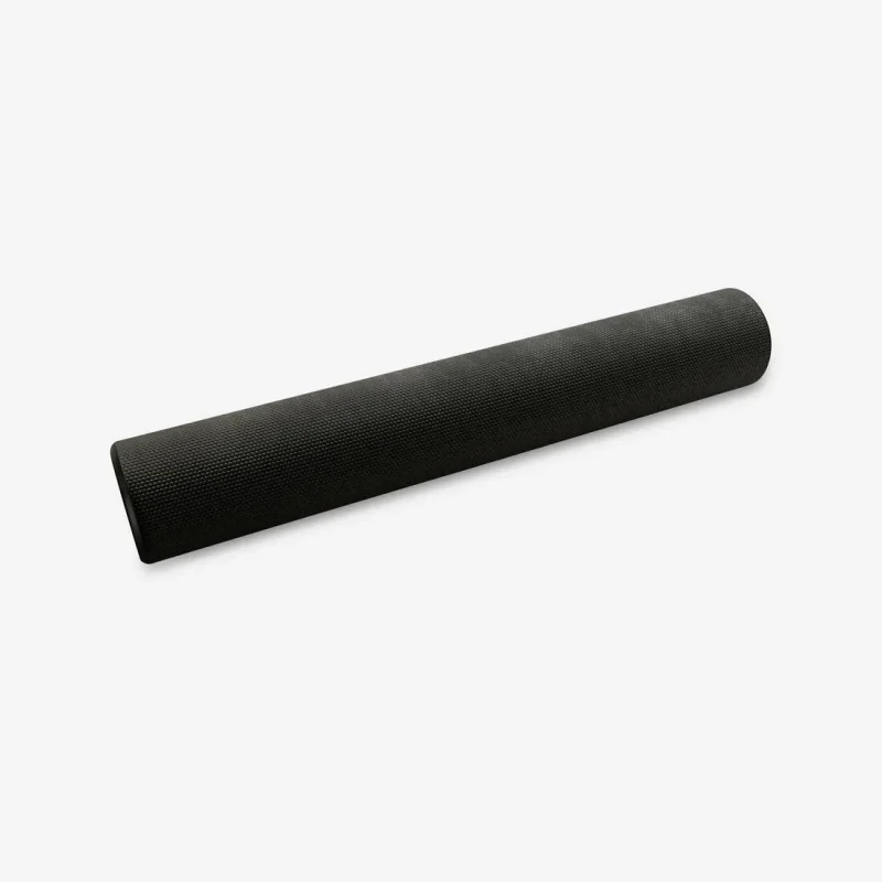 black 90cm foam roller 15cm diameter