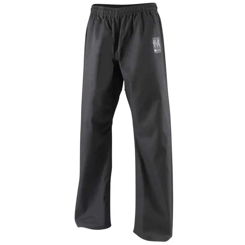 black martial arts bottoms premium quality