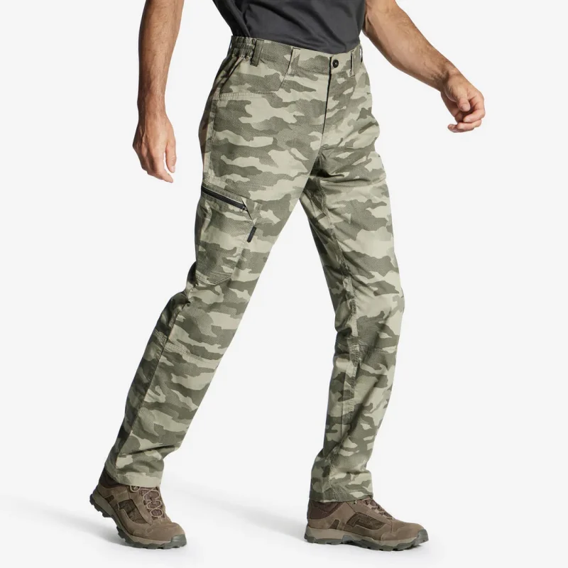 camo halftone green lightweight trousers