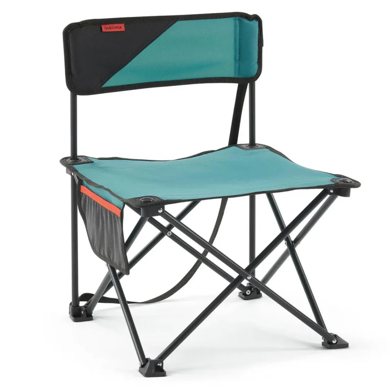 compact folding camping chair mh100 lightweight portable chair for outdoor adventures