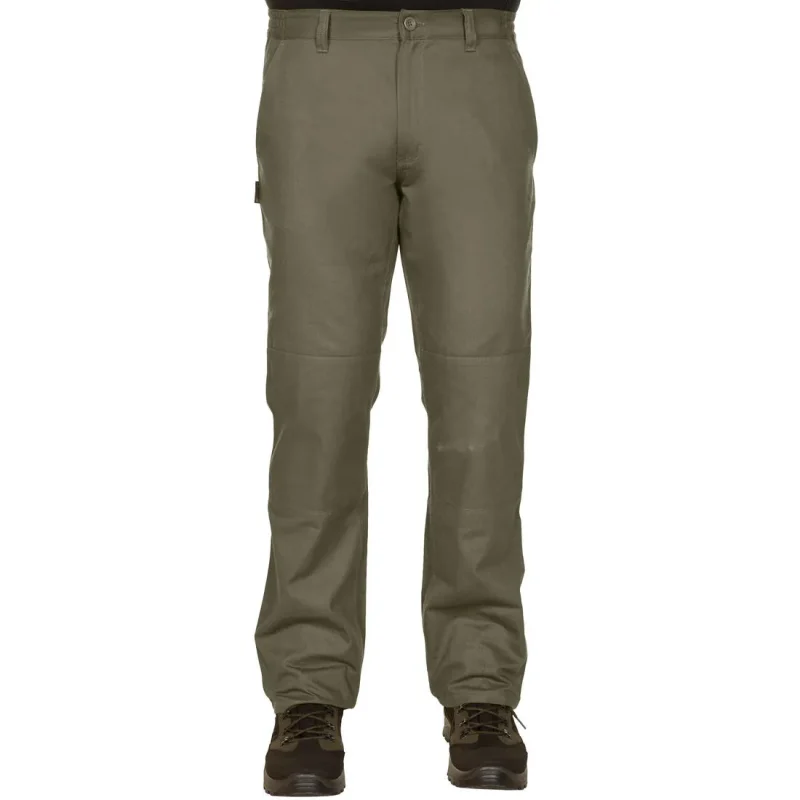 durable green trousers high quality easy return policy