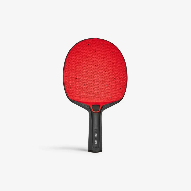 durable table tennis racket ppr 130 o black red