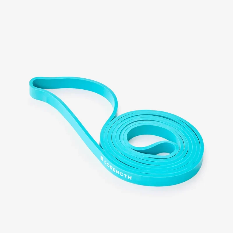 green 15kg resistance band for weight training