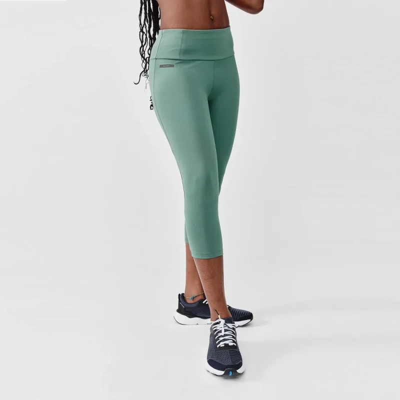 green women s supportive running leggings