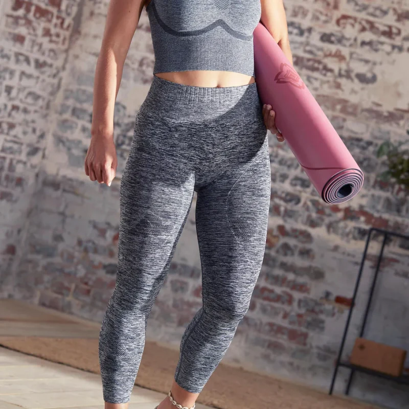 high performance 7 8 yoga leggings seamless stretchy