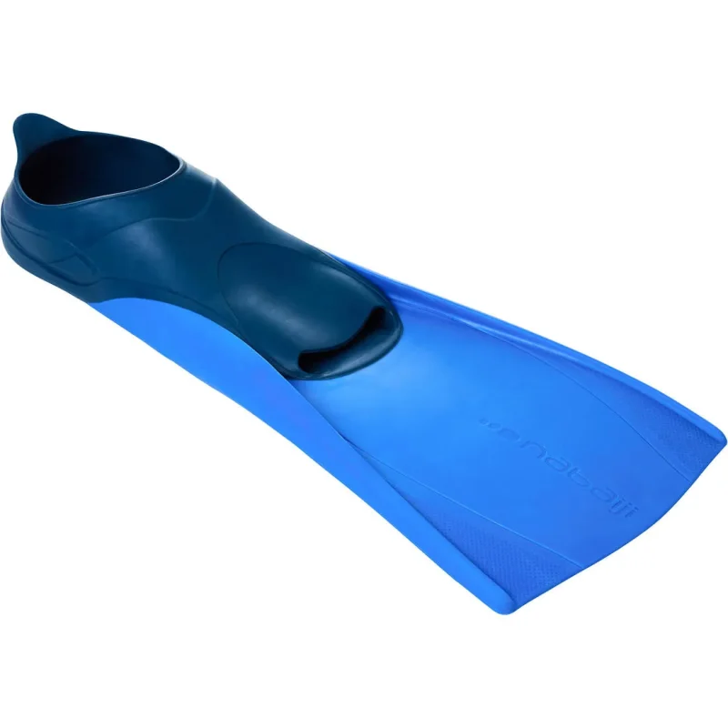 high performance blue black swim fins trainfins 500