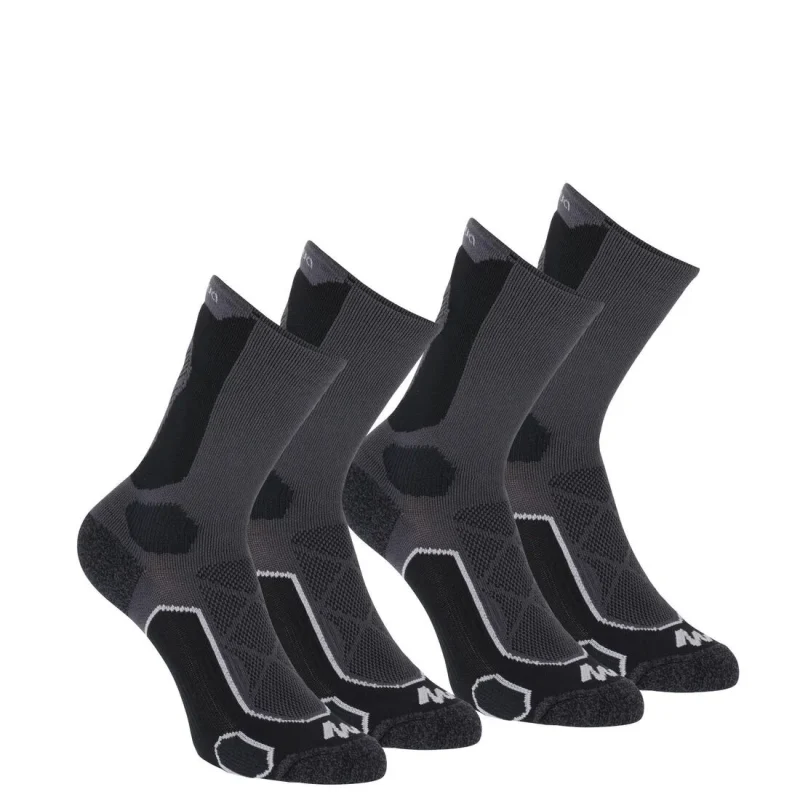 high top walking socks 2 grey pairs