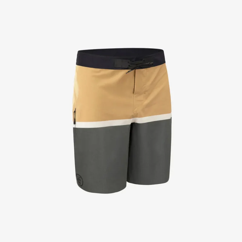 khaki surfing boardshorts 900 flat belt dude collection