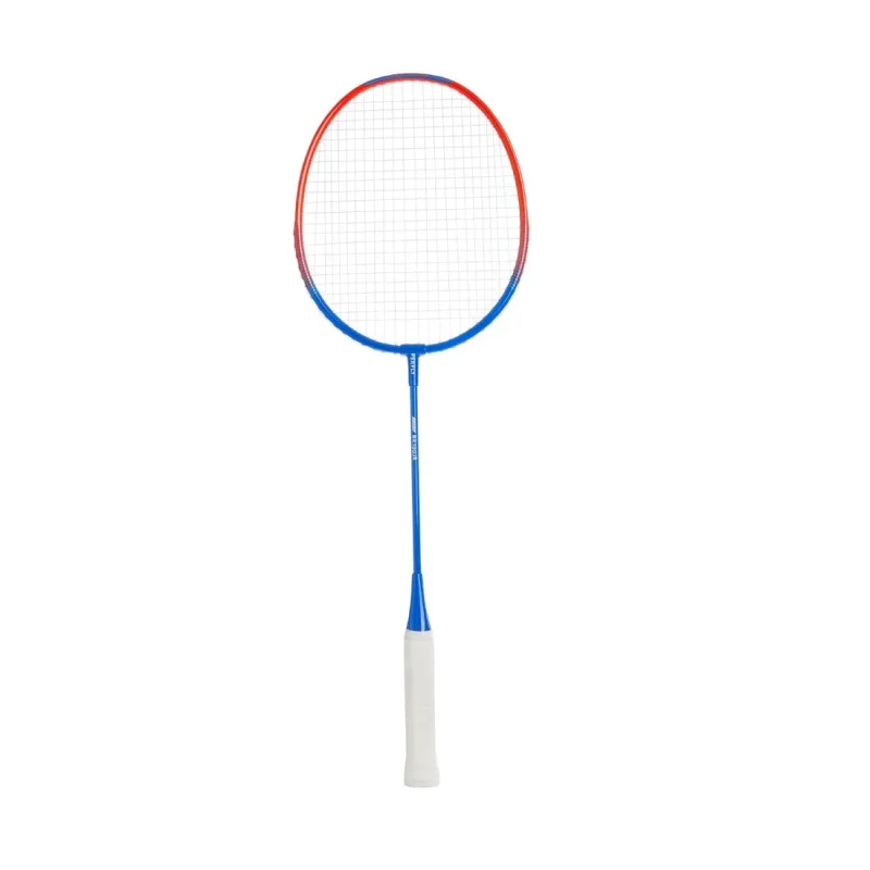 lightweight kids badminton racket 90g br100 blue red