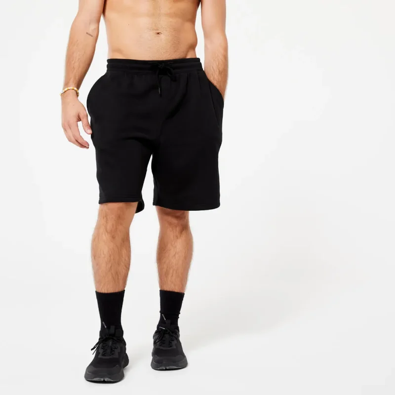 men s cozy fleece shorts for comfort