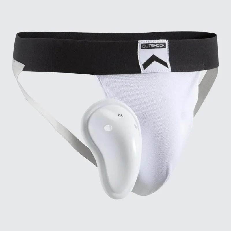 men s white groin guard slipee 100 protective athletic gear