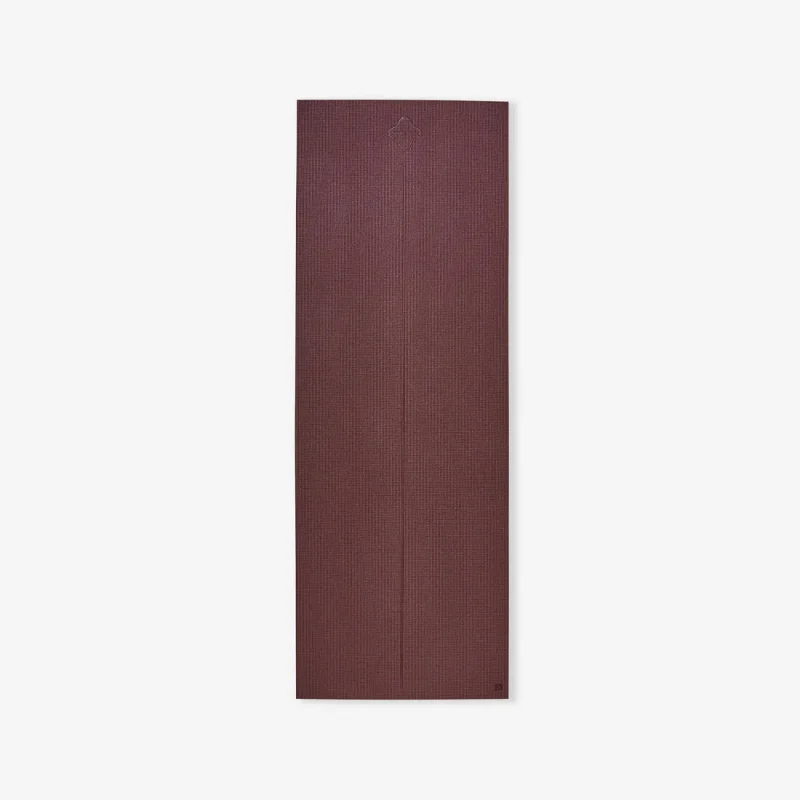 premium burgundy yoga mat 173x61x8mm comfort durability