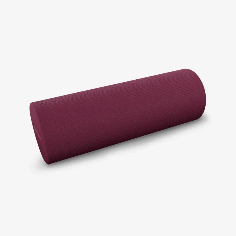 purple 38cm x 13cm mini foam roller for fitness