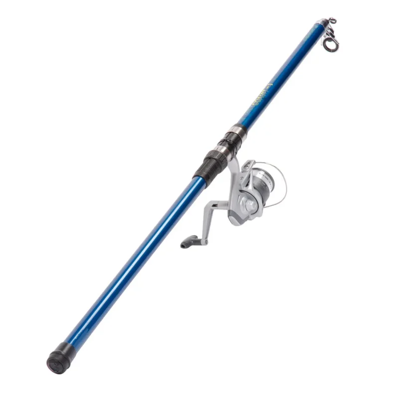 seacoast 1 350 telescopic sea fishing rod reel set