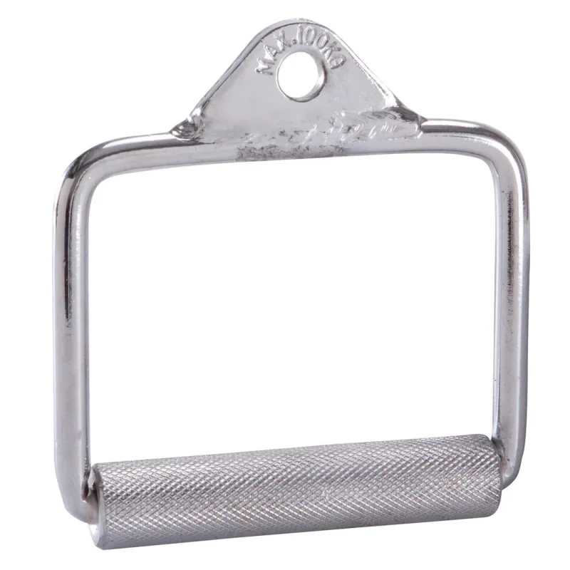 sturdy metal pull handle for weight training high quality grip