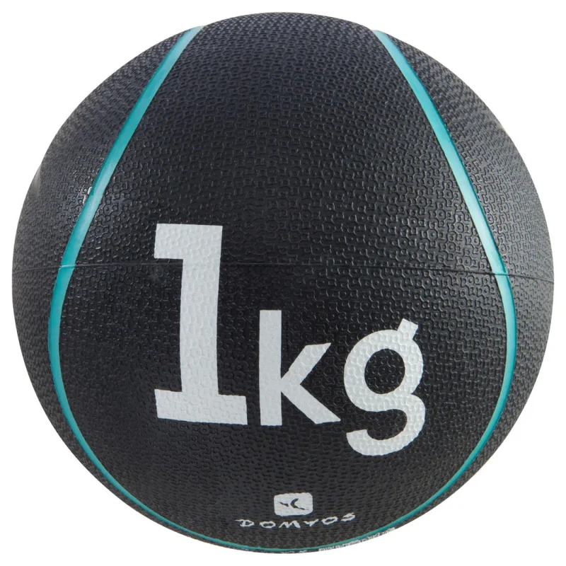 turquoise 1kg 20cm medicine ball