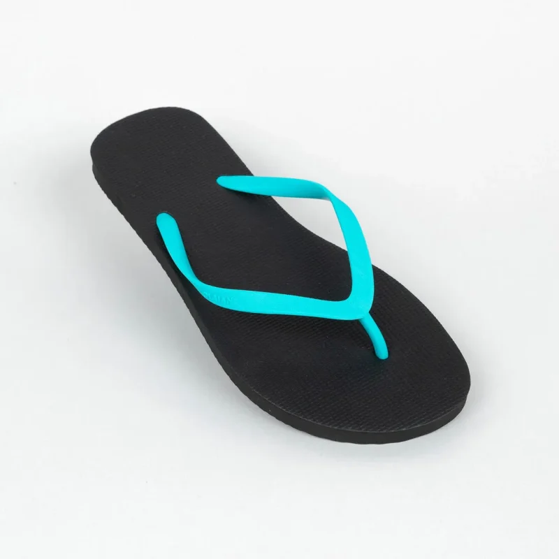 turquoise black women s flip flops 100 comfortable summer sandals