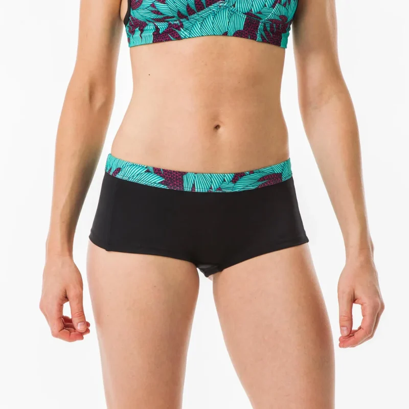 vaiana koga maldives women s drawstring surf shorty swim bottoms